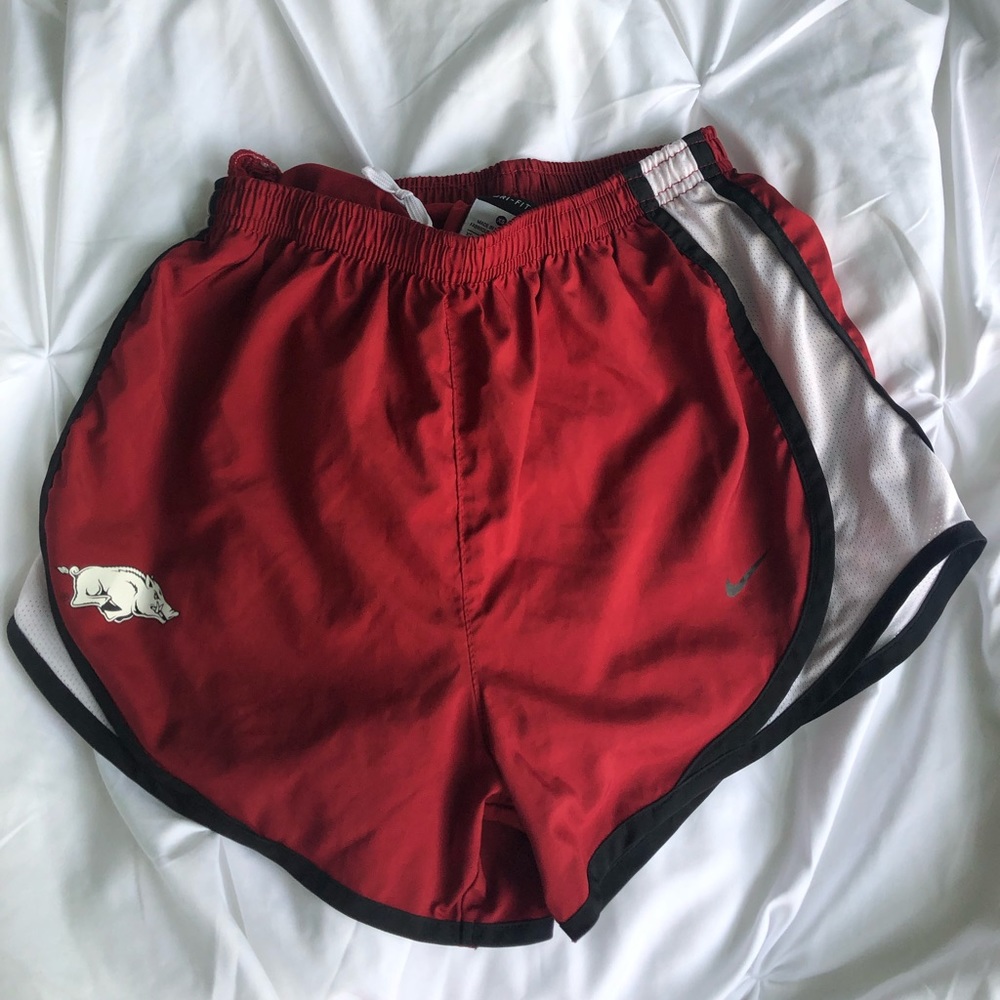 Arkansas Razorbacks Nike Dri Fit Tempo Shorts